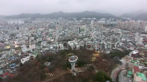 Jeollado光州Sajik观景塔天文台视频的预览图