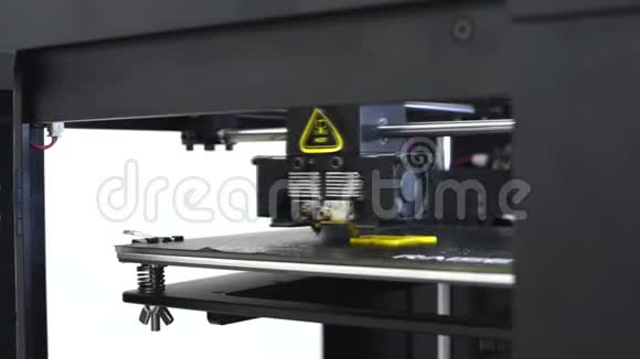 三维打印细节打印多色玩具的3D打印机视频的预览图