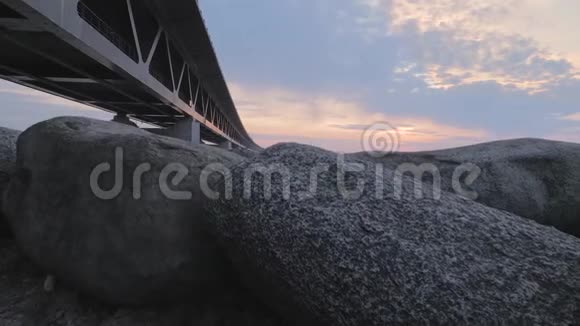 日落时分的奥雷森斯布伦视频的预览图