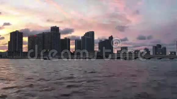 迈阿密日落视频的预览图
