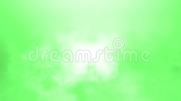 音乐或商业背景穿越电影云绿色版本视频的预览图