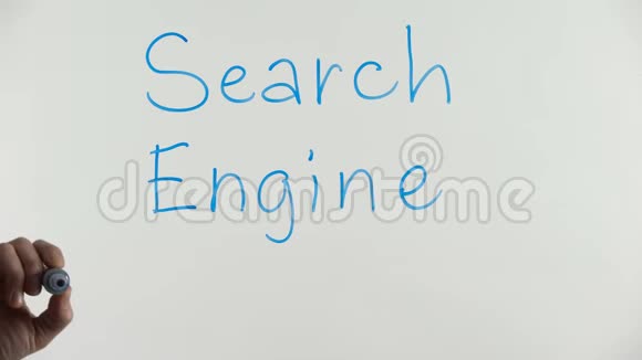 玻璃上写的搜索引擎优化短语网络营销策略视频的预览图