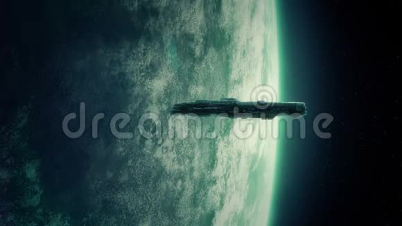 太空船轨道外星人星球视频的预览图