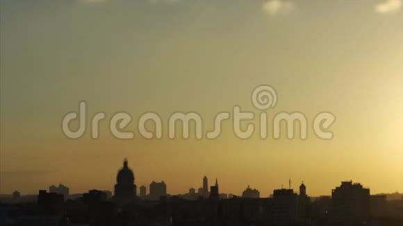 日落时俯瞰哈瓦那视频的预览图