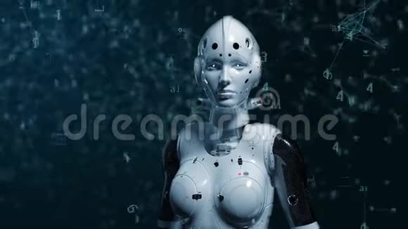 机器人女科幻女视频的预览图