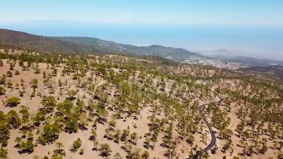 泰德国家公园全景西班牙加那利群岛特内里费视频的预览图