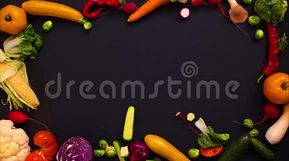 蔬菜做字母K视频的预览图