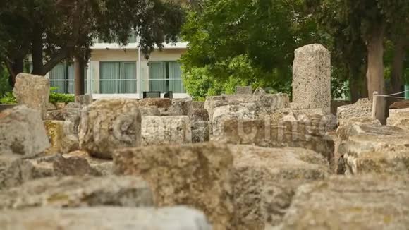 古代文化遗产古建筑遗址考古视频的预览图