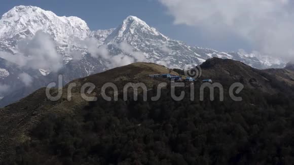 尼泊尔安纳普尔纳玛迪喜徒步旅行录像视频的预览图