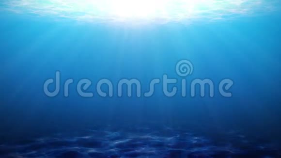 美丽的水下场景循环动画高清1080视频的预览图