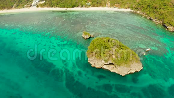 菲律宾长滩岛与Beah海景视频的预览图