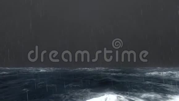 暴风雨的海洋视频的预览图