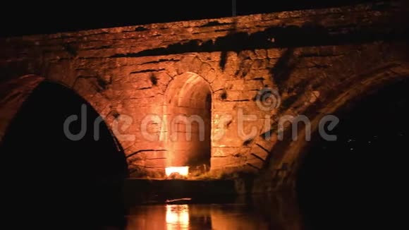 罗马桥夜景视频的预览图