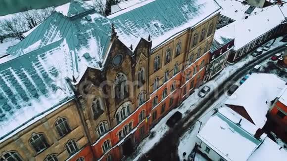 乌克兰乌日戈罗德市老修道院视频的预览图