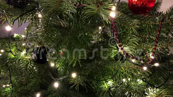 装饰圣诞树视频的预览图