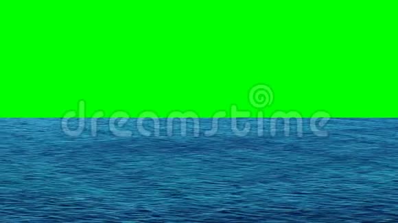 平静的海水背景和环保箱视频的预览图