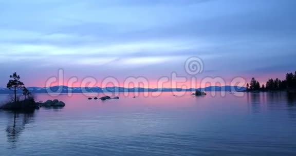 太浩湖日落视频的预览图