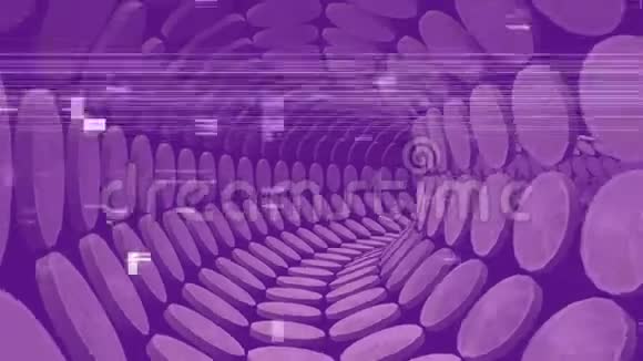 静和一条紫色隧道视频的预览图