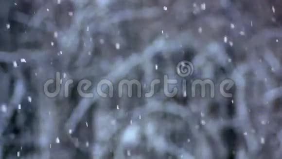 这是雪的抽象视频的预览图
