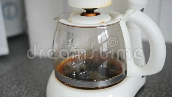 经典咖啡机视频视频的预览图