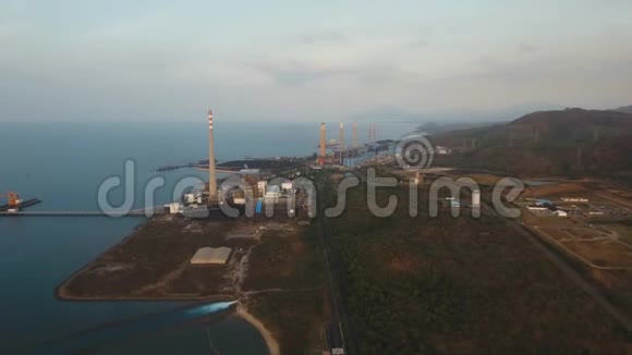 发电站印度尼西亚GratiCCGT发电厂Jawa视频的预览图
