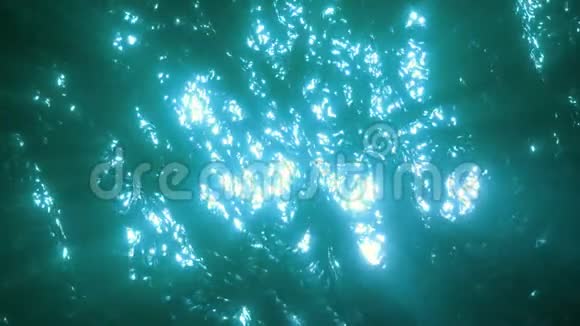 带太阳光束的水下循环背景视频的预览图