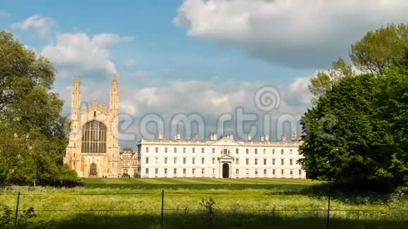 英国剑桥大学国王学院视频的预览图