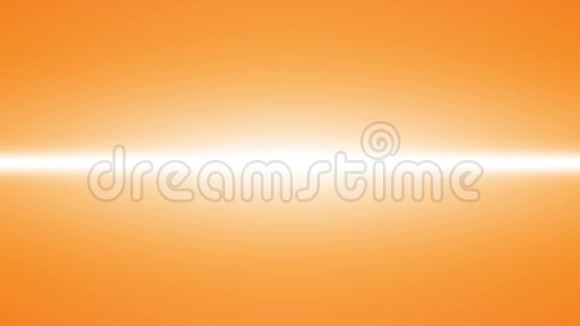橙色霓虹灯线的发光效应视频的预览图