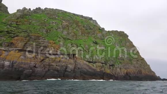 爱尔兰可怕而著名的斯凯利群岛斯凯利迈克尔视频的预览图