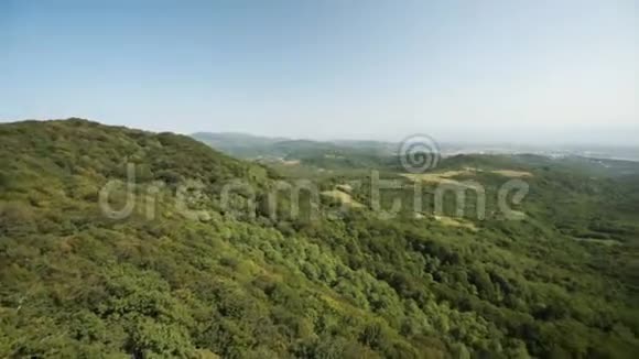 库塔伊西格鲁吉亚国家卫星保护区全景夏季景观视频的预览图