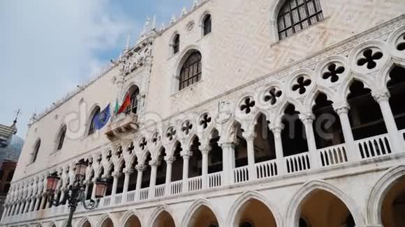 美丽的威尼斯建筑著名多吉宫视频的预览图