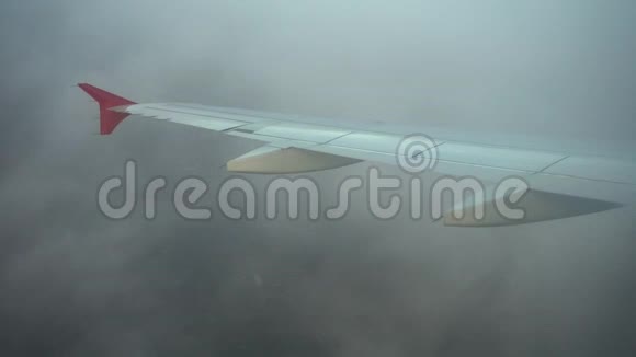 雾中飞行的机翼视频的预览图