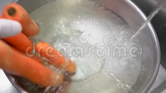 胡萝卜掉进水里慢莫视频的预览图