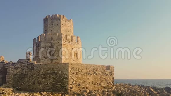 梅索尼希腊2017年8月4日希腊的梅托尼城堡逆天视频的预览图
