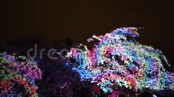 樱桃树冠照夜明视频的预览图
