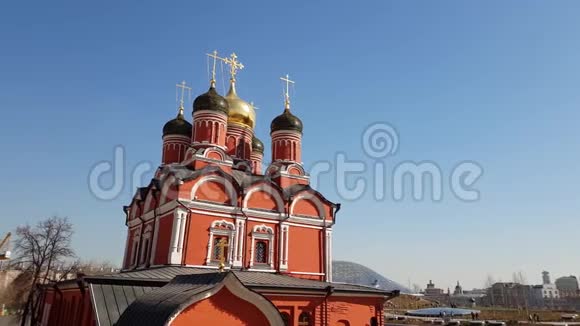 俄罗斯莫斯科瓦瓦尔卡神母教堂视频的预览图