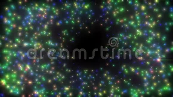 彩色星星运动视频的预览图