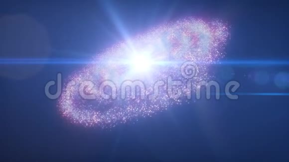 太空中的螺旋星系视频的预览图