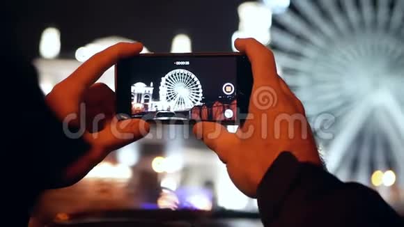 照片智能手机城视频的预览图