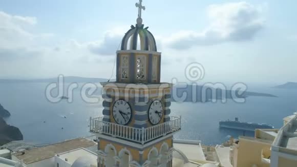 圣约翰天主教大教堂浸礼会教堂的鸟瞰图视频的预览图