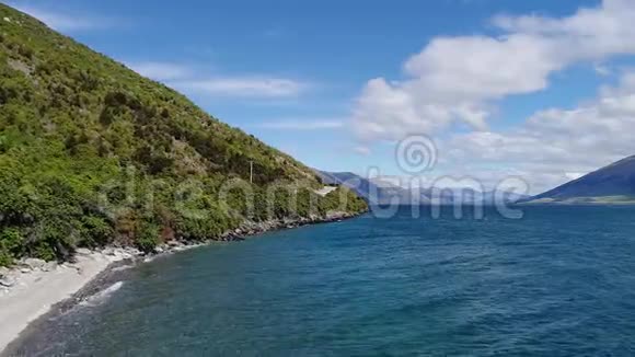 新西兰海岸线上的风景什维列夫视频的预览图