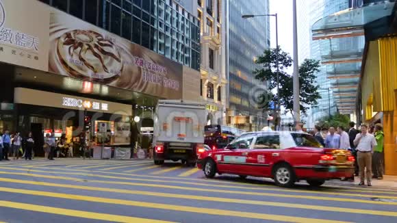 香港城市繁忙曲线视频的预览图