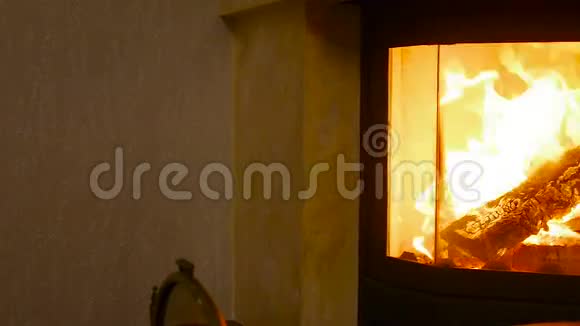 在家里烧壁炉视频的预览图
