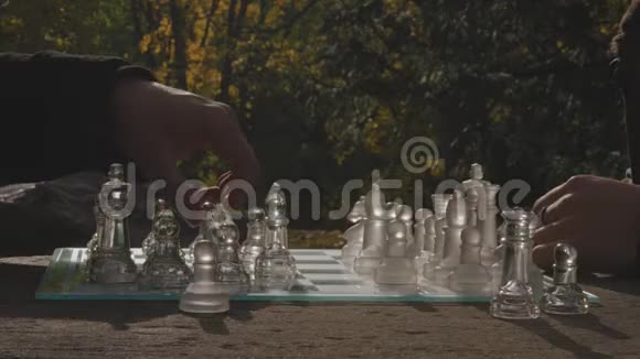 国际象棋户外游戏视频的预览图