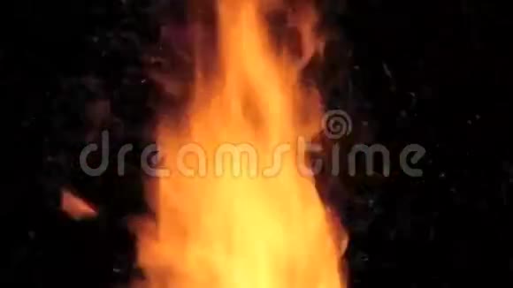 燃烧的火焰大火燃烧视频的预览图