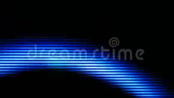 蓝色高科技波形视频的预览图