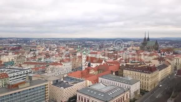捷克共和国布尔诺市景视频的预览图