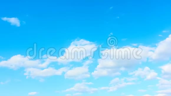 天空和白云无缝环路延时视频的预览图