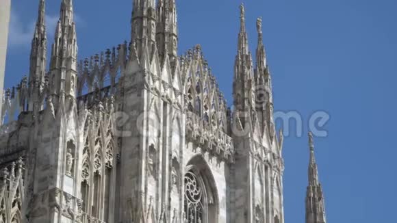 意大利米兰米兰米兰大教堂视频的预览图