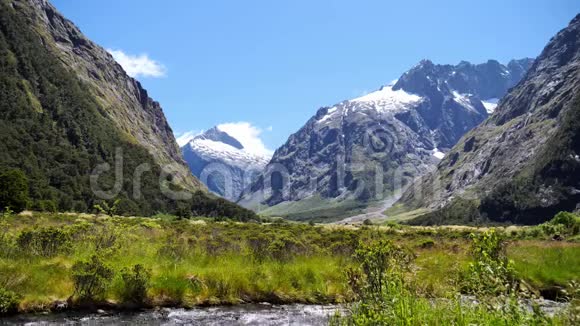 新西兰Fiordland国家公园视频的预览图